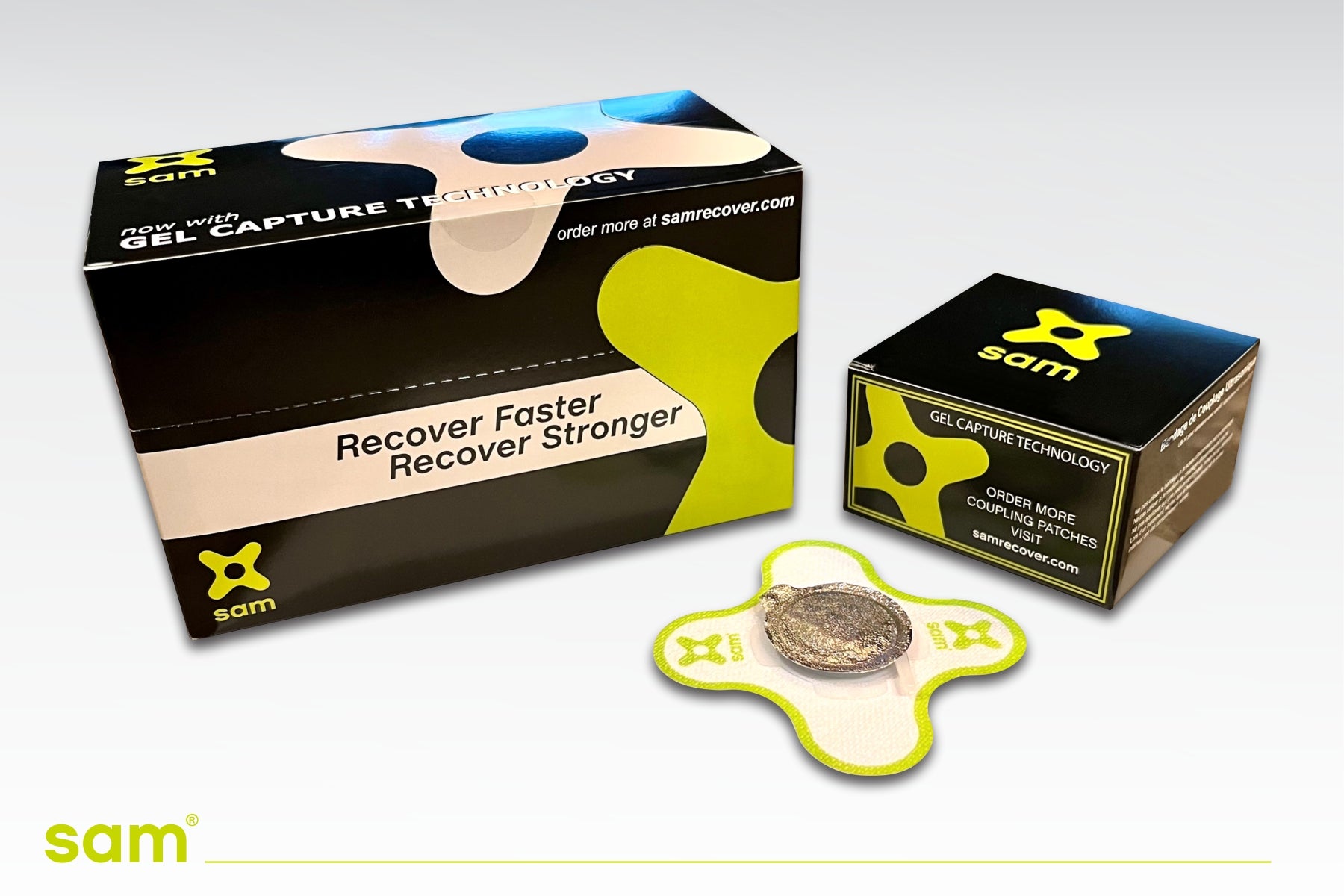 sam® Coupling Patches Advanced Gel Capture (24pcs) sam® Long Duration Ultrasound