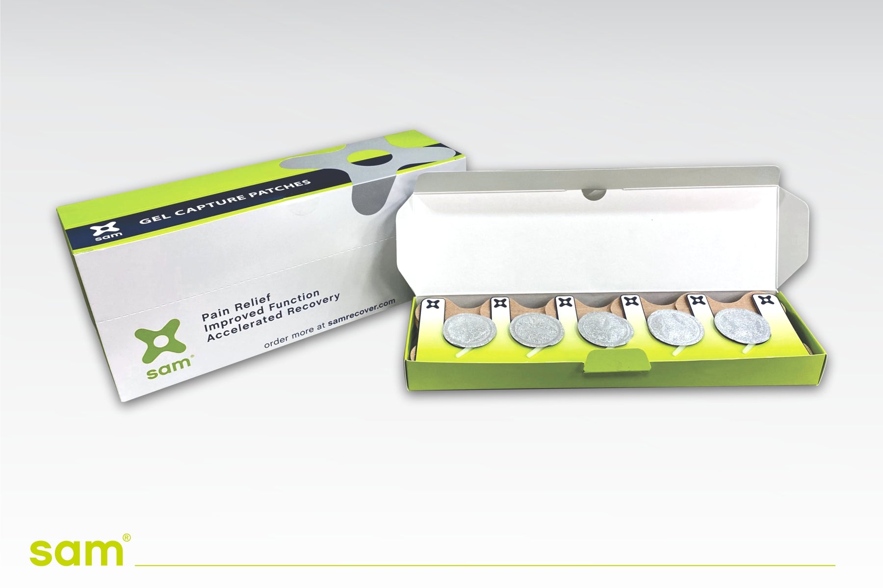 sam® Advanced Gel Capture Patches (60pcs, UB1460T) sam® Long Duration Ultrasound